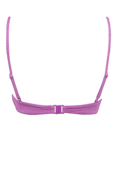 DeFacto Regular Fit Glänzendes Stoff-Bikinioberteil-fall In Love B7475ax24sm