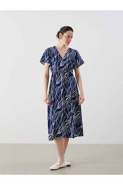 LC Waikiki Γυναικείο φόρεμα με διπλό γιακά