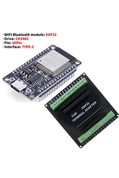 Choice1 لوحة تطوير ESP32 TypeC وحدة WiFi+Bluetooth ذات استهلاك طاقة منخفض للغ...
