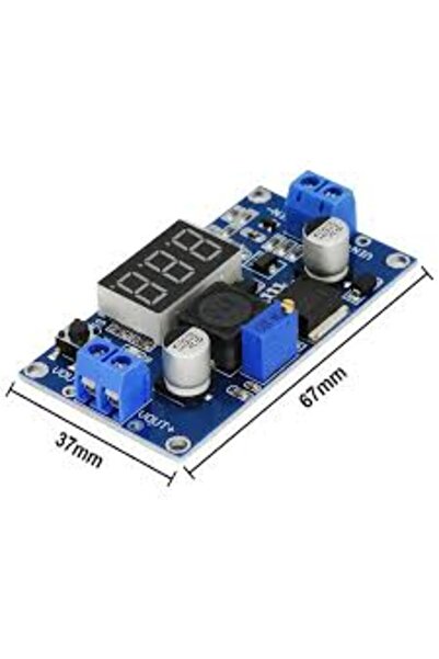gözeler Arduino LM2596S Ayarlanabilir Gerilim Gösteren LEDli Gerilim Azaltıcı...