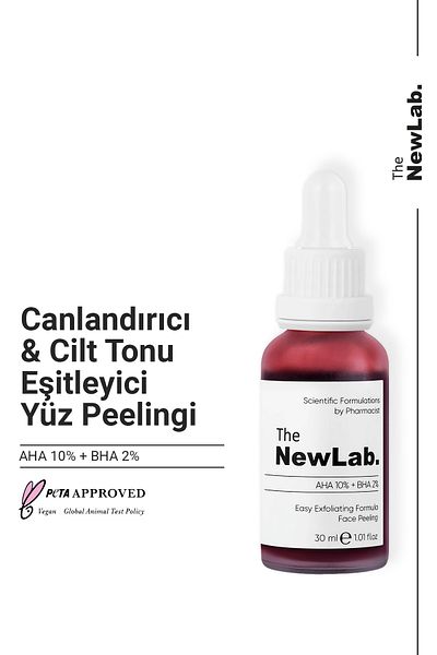 The NewLab سيروم تقشير أحمر منعش ومعادل لون البشرة 30 مل (AHA 10% BHA 2%)