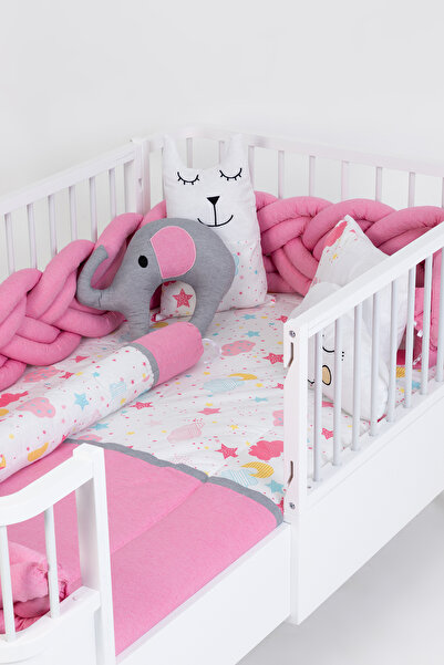 Cozibo Montessori Karyola Uyku Seti 6'lı Örgü 90x190, 100x200 cm