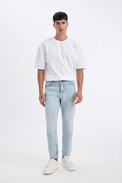 DeFacto 90's Slim Slim Fit High Waist Narrow Leg Jean Pants B5784ax24sp