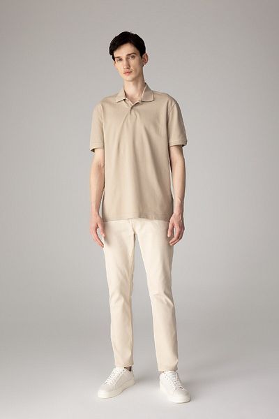 DeFacto Μπλουζάκι με κοντό μανίκι Polo Neck Basic μονόχρωμο ύφασμα πικέ C1293ax24sp