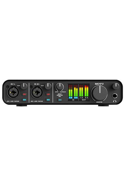 MOTU M4 Ess Sabre32 - Low Latency USB-C Studio Sound Card
