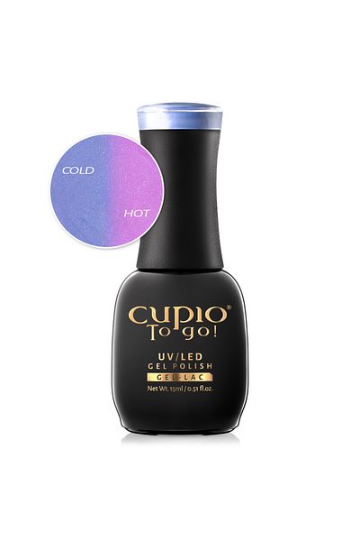 Cupio Oja semipermanenta termica glitter Pink Sapphire 15ml