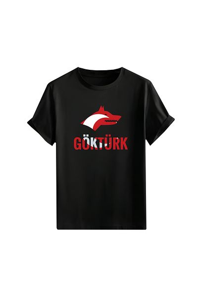 Gölge Store Turkish, Turkish and Göktürk Iconic National Printed Oversize Unisex T-Shirt 1440