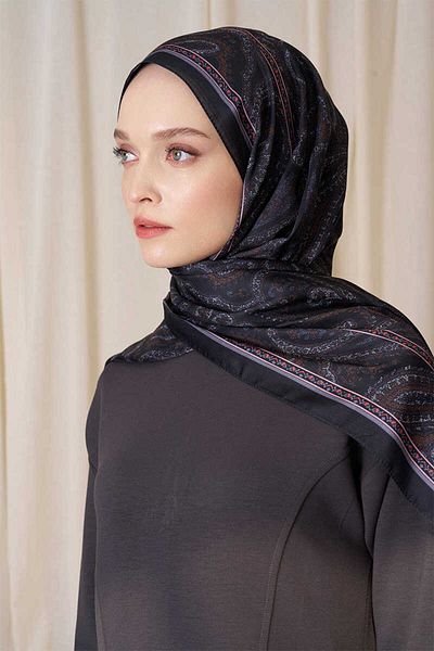 Madame Polo Σάλι Anthracite Victonic Design