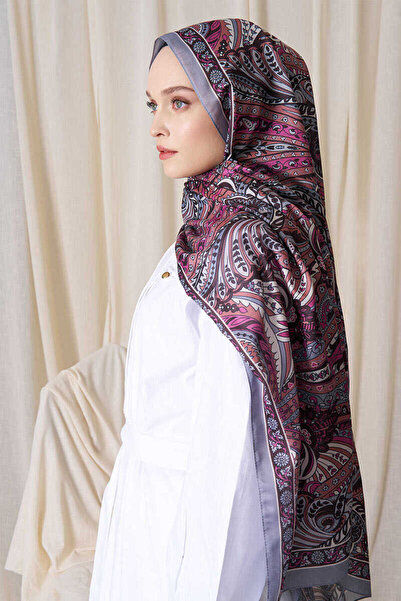 Madame Polo Historical Florentis Desen Şal - Gri