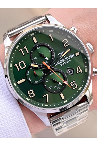 Daniel Klein Çelik Kordon & Deri Kordonlu İç Fonksiyonları Aktif 3 Atm Erkek Kol Saati