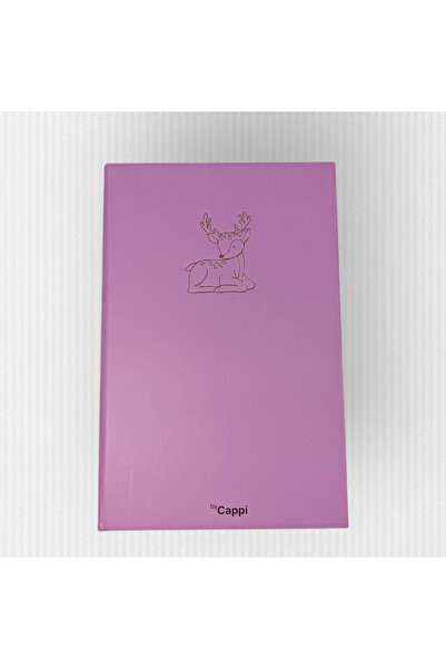 BY CAPPİ Pastel  Renkler 14X21 80 Yaprak Sert Kapak Ciltli Defter
