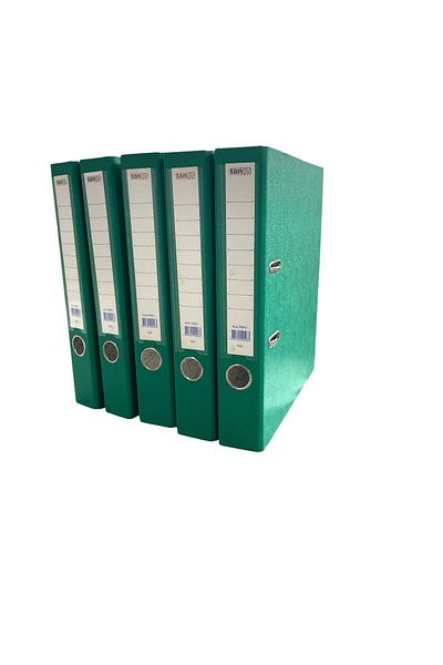 Tangy Temat Style Narrow Folder Green Set of 5