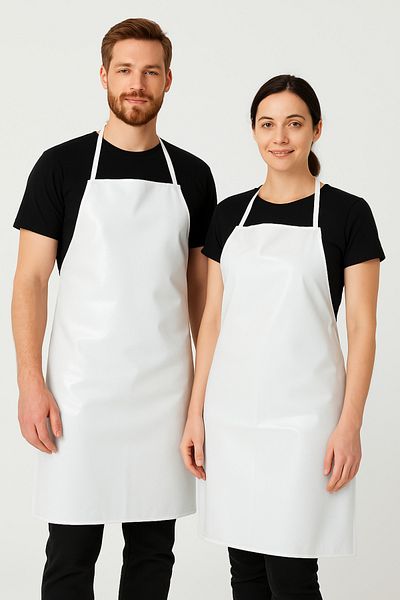T Rain Waterproof Apron Dishwasher Apron PVC Kitchen Apron