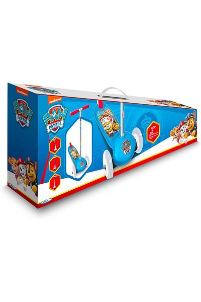PAW PATROL Trotineta Intuitiva Cu 3 Roti, Multicolor, Max 20 Kg,