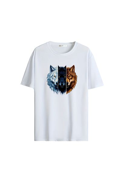 Gölge Store Turkish, Turkish and Göktürk Iconic National Printed Oversize Unisex T-Shirt 1412