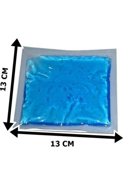 Genel Markalar 100 Adet 13x13 Tedavi Jeli Buz Jeli Soğuk Sıcak Kompres Jel