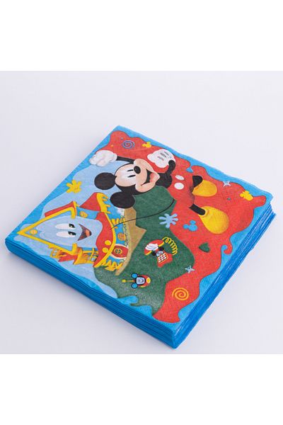 Bimotif Paper Napkins with Cartoon Characters, 33X33 cm 4 Pcs