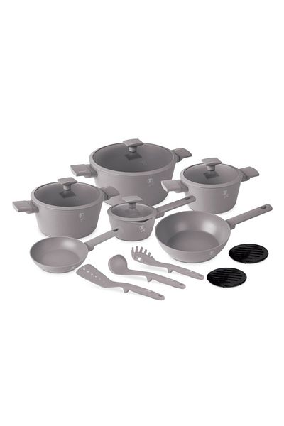 Berlinger Titanium surface cutlery set 15 pieces Taupe Collection