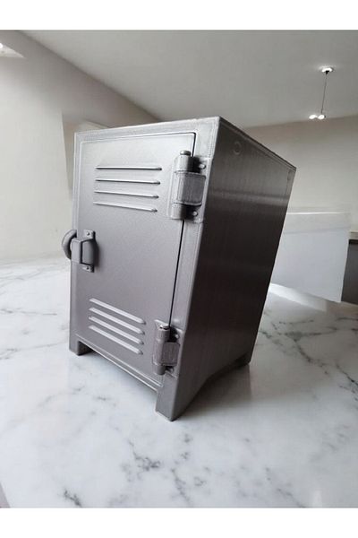 Filament Retro Cabinet Look Piggy Bank/Jewelry Box