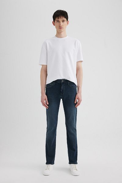 DeFacto Κανονική Εφαρμογή Sergio Jeans B4538ax24sp