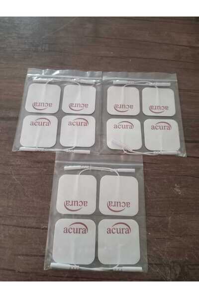 Acura Kablolu Tens Pedi 12 Adet (3 paket)