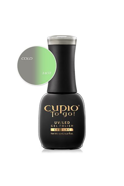 Cupio Thermal semi-permanent nail polish Green Lemonade 15ml