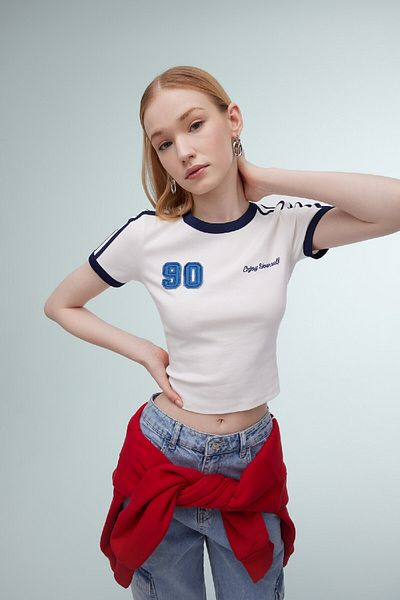 DeFacto Coool Modal Fitted Short Sleeve T-Shirt C3205ax24sp