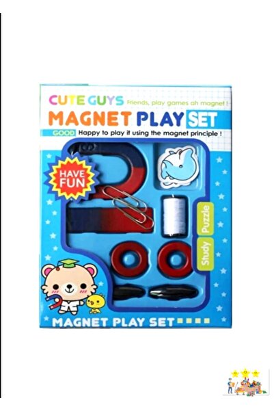 Genel Markalar Mıknatıs Oyun Deney Seti Çocuklar İçin Magnet Play Set Eğitici