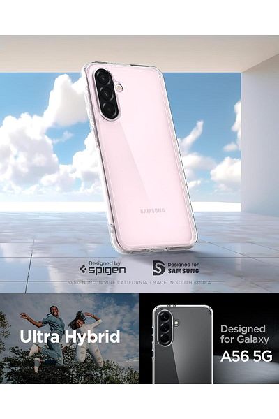 Spigen Ultra Hybrid designed for Samsung Galaxy A56 5G case cover (2025) - Crystal Clear