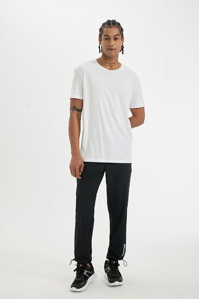 DeFacto Slim Fit Sports Jogger C2833ax24sm Διπλή υφασμένη τσέπη