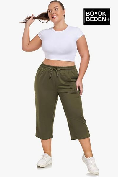 Superlife Superlife Women's Plus Size Shorts Spr25Bsrk91