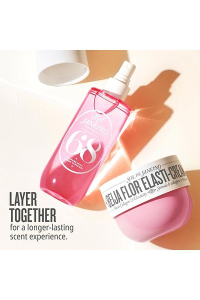 Sol De Janeiro Collagen Boosting Beija Flor Elasti-Cream & Cheirosa '68 Hair and Body Fragrance Mist