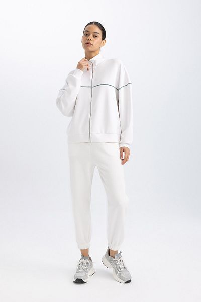 DeFacto Fit Oversize Premium Athlete φούτερ με φερμουάρ B4571ax24sp