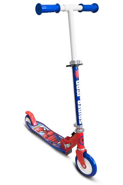 SPIDERMAN Foldable scooter with 2 wheels, 3+ years, maximum load 50 kg, ABEC 5 bearings, multicolor, Spiderman