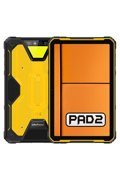 ULEFONE أرمور باد 2 - رام 8 جيجابايت - ذاكرة روم 256 جيجابايت - بطارية 18600 مللي أمبير - شاشة 11 بوصة