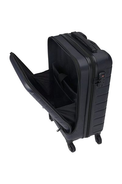 Excellent Houseware Bagaj de mână pentru avioane pe roți 50 cm bleumarin