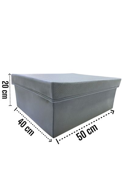 Balkan Room Clamshell Inside Cabinet Organizer Box Multi-Purpose Storage Box Xxlarge 50X40X20 cm