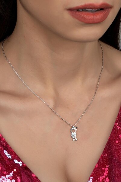 Swarovski Union Zirconia Çocuğu Gümüş Kolye