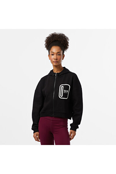 United 4 UNITED4 Sport Kadın Siyah Eşofman Üstü