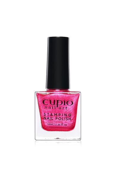 Cupio Cupio Glitter Pink Stamping Polish 10ml