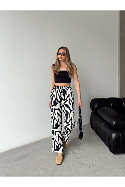 AFROGİYİM Women's Relaxed Cut Trousers