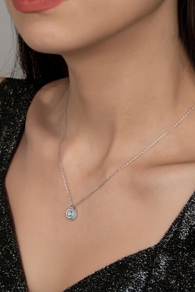 Swarovski Union Zirconia Kadın Pırlanta Montür Gümüş Kolye