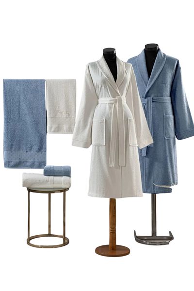 Pierre Cardin Bathrobe Set 6 Piece Dowry Set Pc.Ch.B.45.1T.Y01