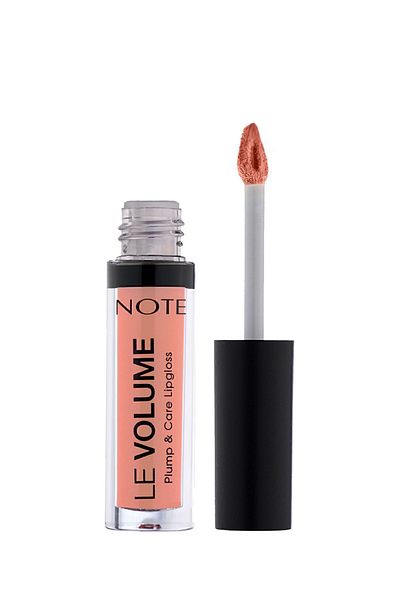 NOTE Le Volume Plump & Care Lipgloss Moisturizing Lip Gloss 15 Peachy Drop - Nude