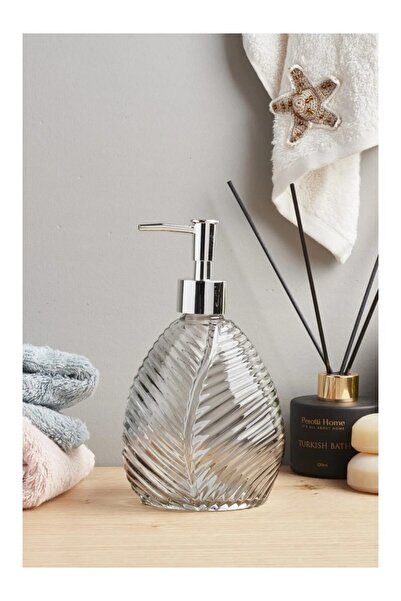 CENGİZ ÇEYİZ Leaf Cam Sıvı Sabunluk 500 cc PER15737