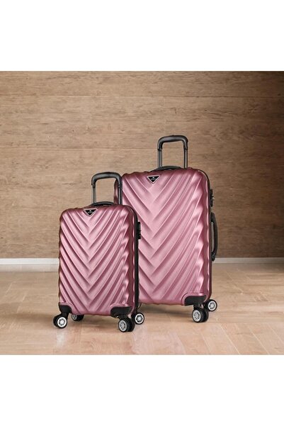My Valice Lotus Abs Kabin Ve Orta Boy Rose 2'li Valiz Seti