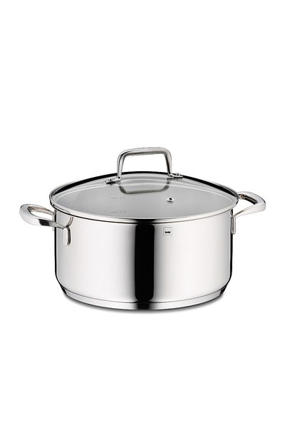 KELA Keck Lang Caserola cu capac inox 18/10 FLAVORIA 24 cm