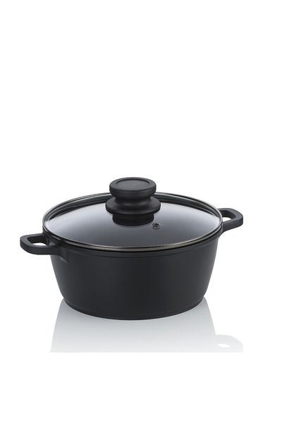 KELA Keck Lang Casserole with ceramic surface and lid ATURA 20 cm 1.7 l