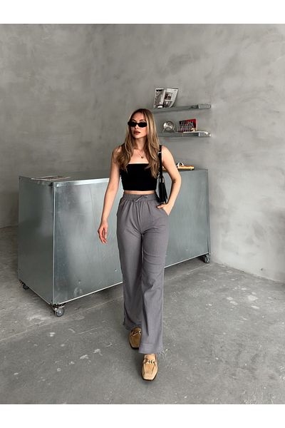 AFROGİYİM Women's Relaxed Cut Trousers