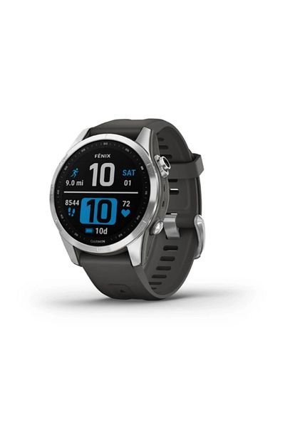 Garmin FENIX 7S – STANDARD EDITION, SILVER WITH GRAPHITE BAND